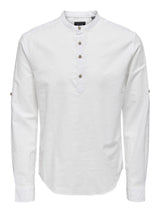 Only & Sons Caiden Mao Half Shirts