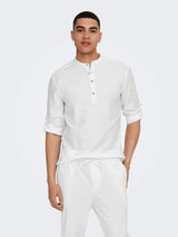Only & Sons Caiden Mao Half Shirts