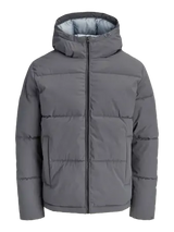 Jack & Jones Galaxy Puffer Jacket - Asphalt