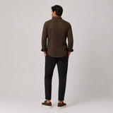 Clean cut Emil AOP Strech Shirt