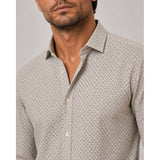Clean cut Emil AOP Strech Shirt