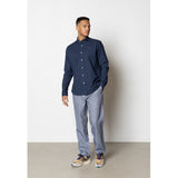 Clean Cut Oxford Skjorte - Navy