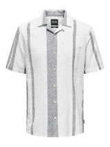 Only & Sons Caiden Stripe Linen Shirts