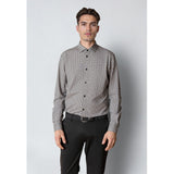 Clean Cut Formal AOP Stretch Shirt