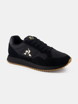 Le Coq Sportif Jet Star Leather - Schwarz/Gold