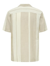 Only & Sons Caiden Stripe Linen Shirts
