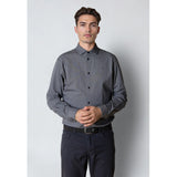 Clean Cut Formal AOP Stretch Shirt