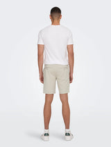 Only & Sons Mark Stretch Shorts - Moonstruck