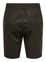 Only & Sons Linus Hør Shorts - Demitasse