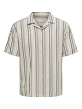 Only & Sons Trev Struc Stripe Shirt