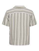 Only & Sons Trev Struc Stripe Shirt