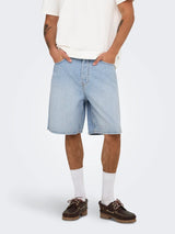 Only & Sons Fade Baggy Shorts 3155