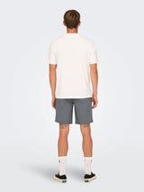 Only & Sons Mark Stretch Shorts - M. Grey