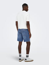 Only & Sons Edge Denim Shorts