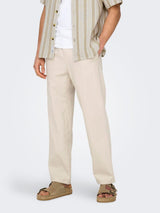 Only & Sons Linus Loose Hør Pant - 4 Farver
