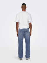 Only & Sons Fade Baggy Fit Jeans
