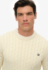 Superdry Cable Knit Crew