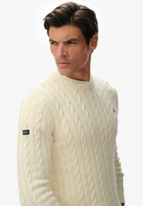 Superdry Cable Knit Crew