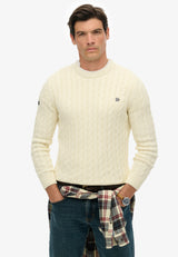 Superdry Cable Knit Crew