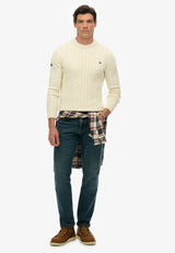 Superdry Cable Knit Crew