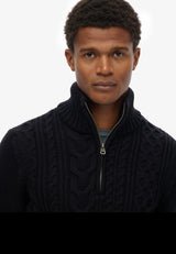 Superdry Jacob Cable Knit Half Zip