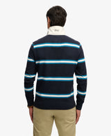 SuperDry Athletic Stripe Ruby Polo