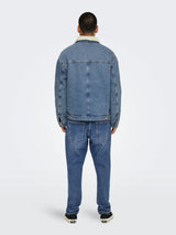 Only & Sons Wilson Sherpa Denim Jacket