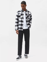 Dickies Sacramento Skjorte - Hvid/Sort