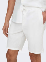 Linus 0007 Shorts - Bright White