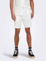 Linus 0007 Shorts - Bright White