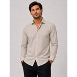 Clean cut Emil AOP Strech Shirt