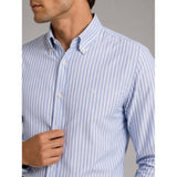 Clean Cut Eske Striped Oxford - Blue