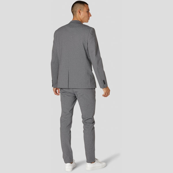 Milano Stretch Blazer - dark grey mix