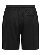 Only & Sons Tel Hør Shorts - Black