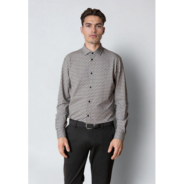 Formal AOP Stretch Shirt