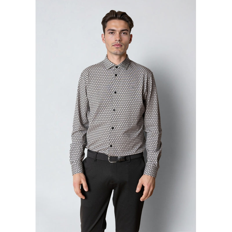 Formal AOP Stretch Shirt