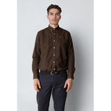 Oxford Skjorte - Dark Brown