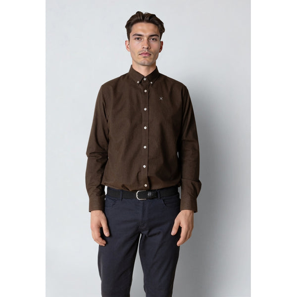 Oxford Skjorte - Dark Brown