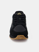 Le Coq Sportif Jet Star Leather - Schwarz/Gold