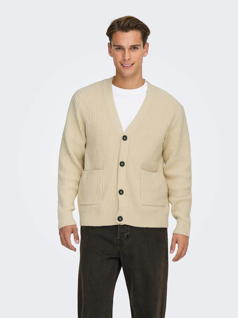 Only & Sons Frame Rlx Cardigan