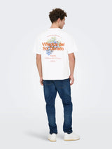 Only & Sons Fred RLX Print Tee