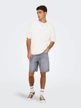 Only & Sons Edge Denim Short