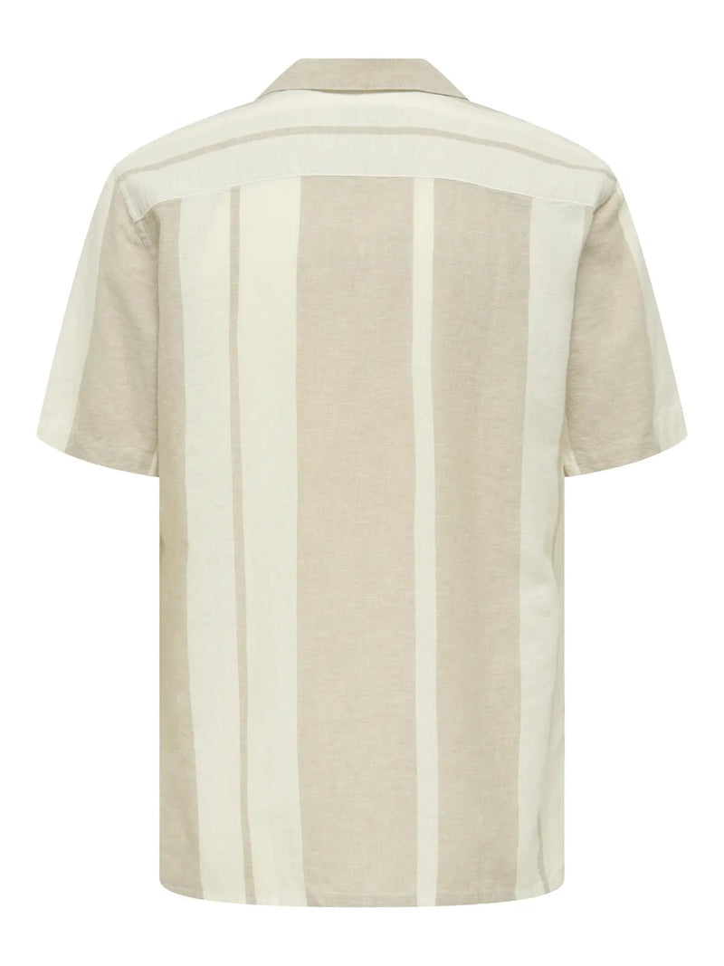 Caiden Dtripe Linen Resort