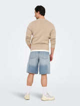 Only & Sons Carl Ball Baggy Shorts