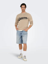 Only & Sons Carl Ball Baggy Shorts