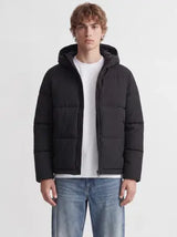 Jack & Jones Galaxy Puffer Jacket - Black