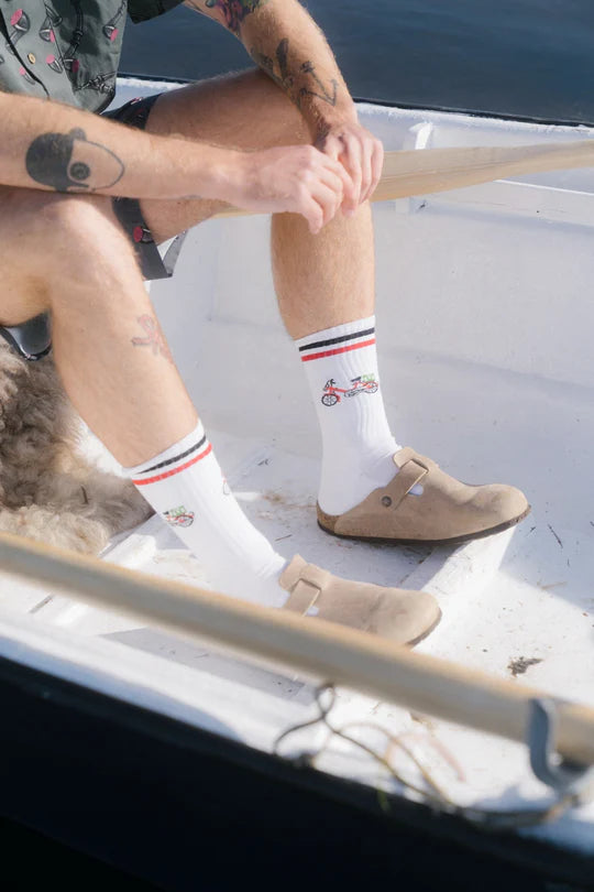 Lakor Red Maxi Socks