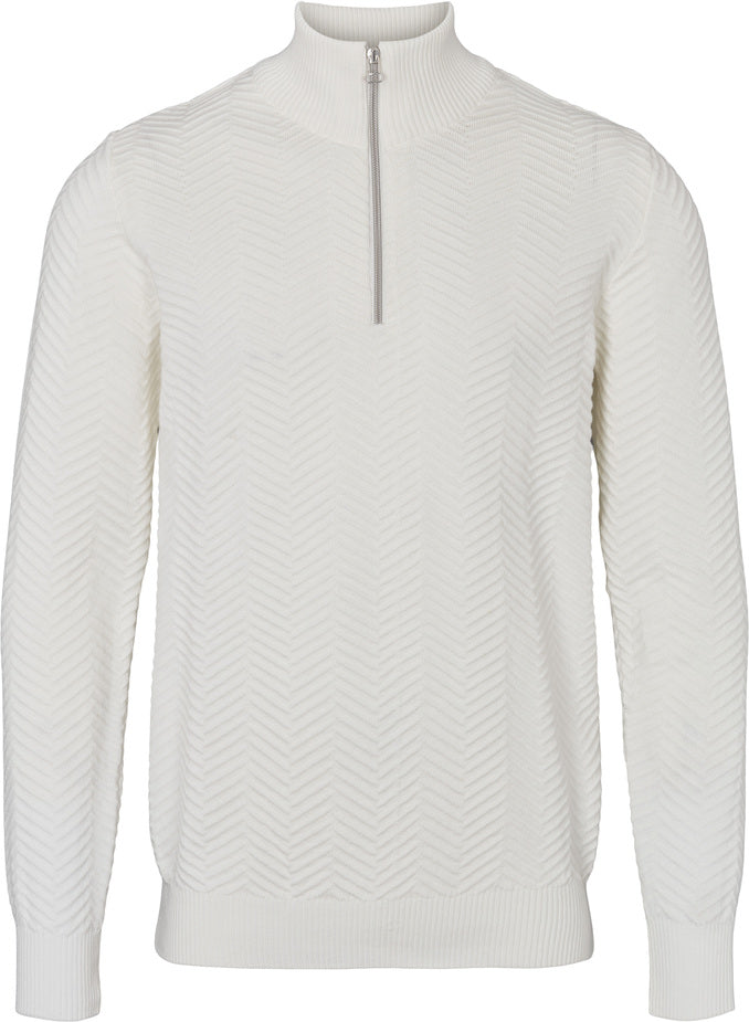 Carlo Half Zip Strik - Flere Varianter