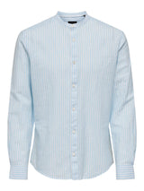 Caiden LS Mao Stripe Shirt