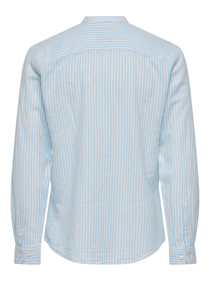 Caiden LS Mao Stripe Shirt